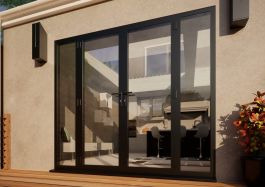 Aluminium French Door - 1500mm Anthracite Grey Open Out - 2x 450mm ...